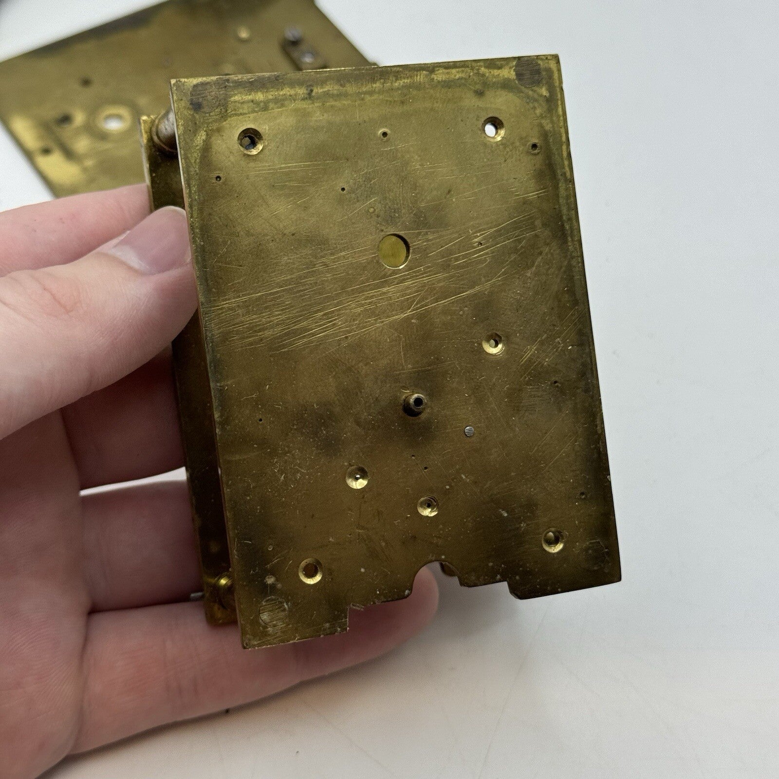 Unidentified Antique Clock Parts Unknown Origin Or Age See Photos Parts Repair