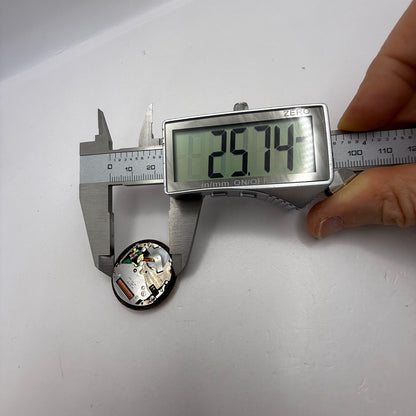 25.7mm Vintage Marvin Revue ISA Cal 1198 Date Dial Quartz Watch Movement PARTS