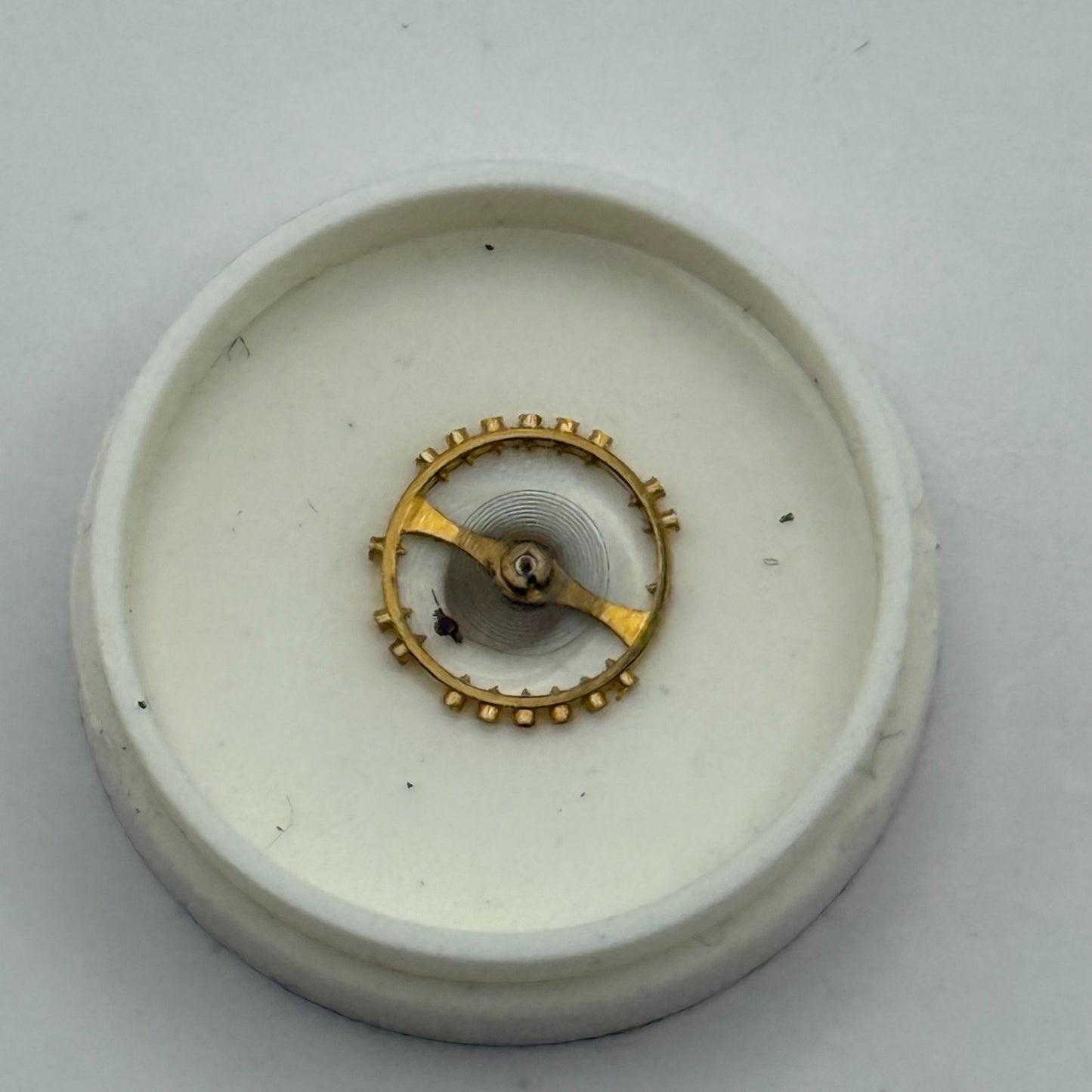 Bulova 5 AD Balance Wheel Complete And Spring 624 Watch Movement Parts  NOS 
