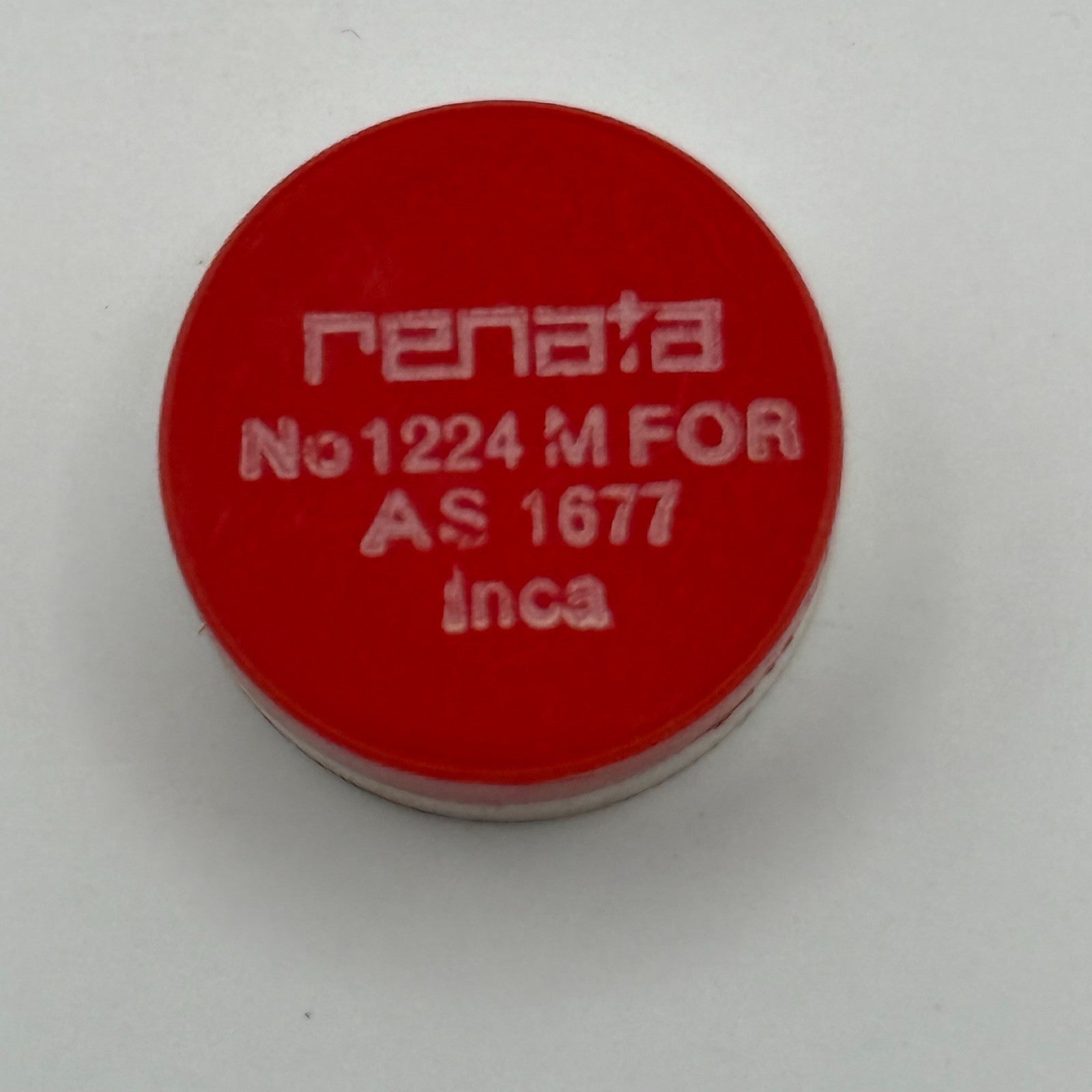 AS 1677 Balance Wheel Complete And Spring Inca 1224 M Watch Movement Parts NOS