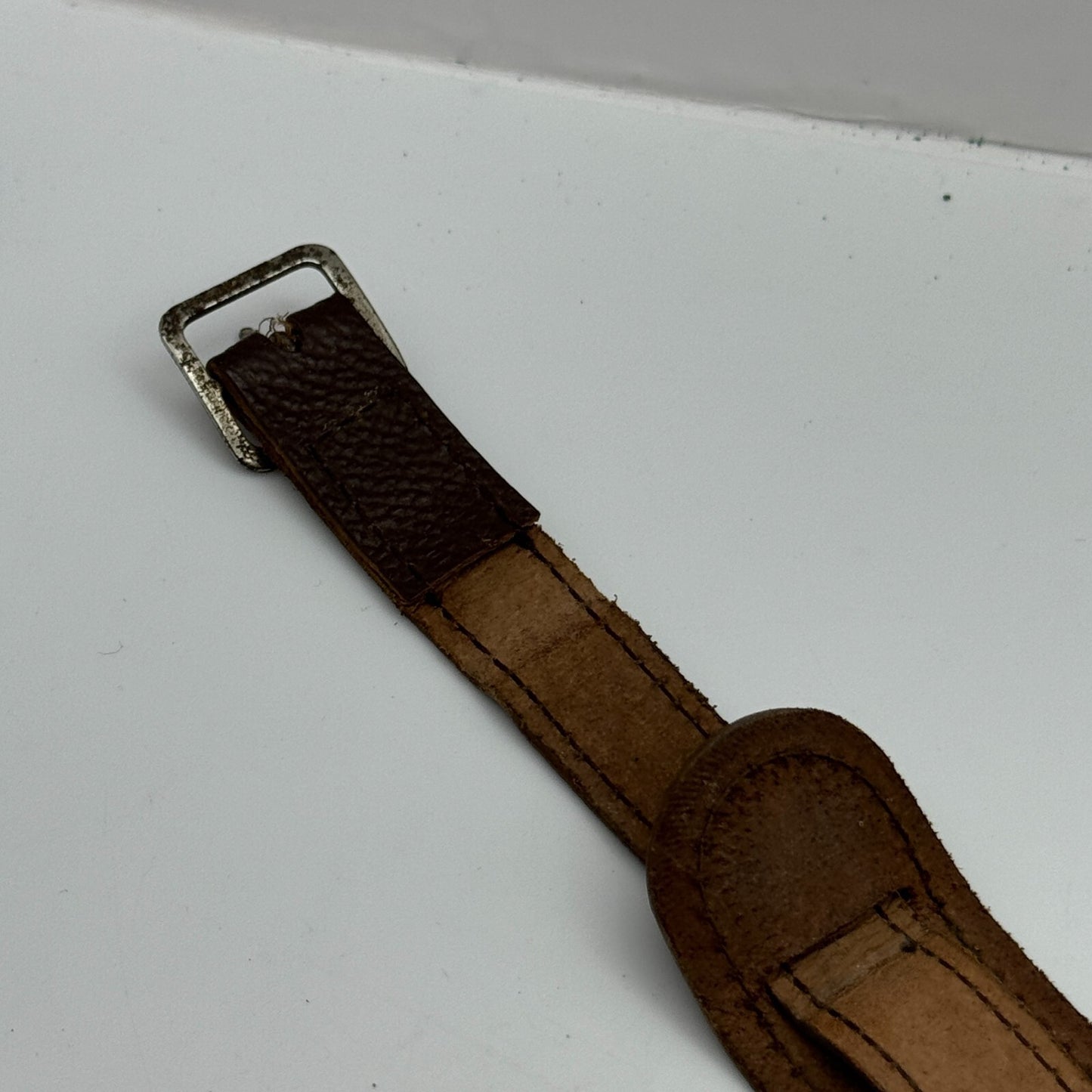 34mm Men’s Vintage Onsa Bund Strap Salmon Dial Manual Wind Watch TO RESTORE