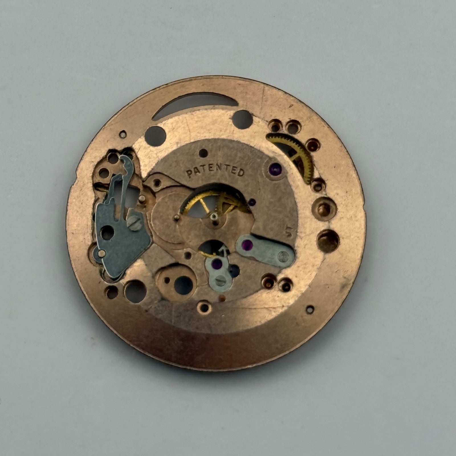 ETA 2391 Watch Movement Manual Wind Vintage Swiss Incomplete Parts Repair 25.9mm