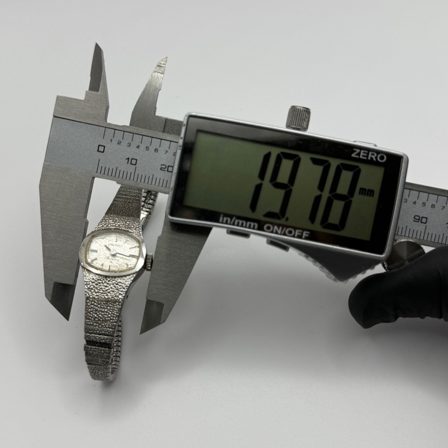 Vintage Seiko Rainbow Watch Mechanical Japan Ladies 11-3430 Stainless Working