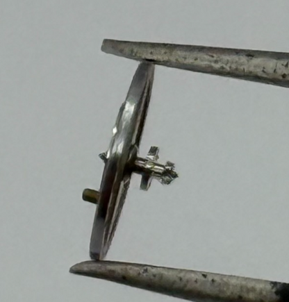 Brac 2021 Balance Wheel Complete And Spring  5¼’’’ 69 M Watch Movement Parts NOS