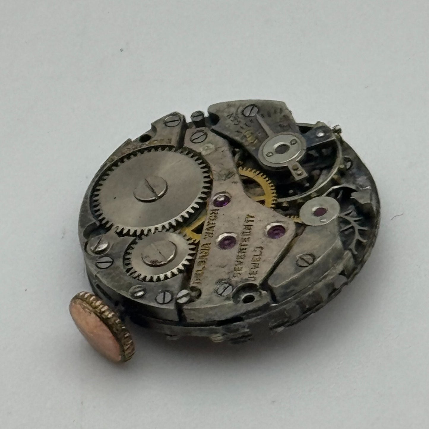 19.7mm Delbana AS A Schild Manual Wind 17 Jewels Swiss Watch Movement PARTS