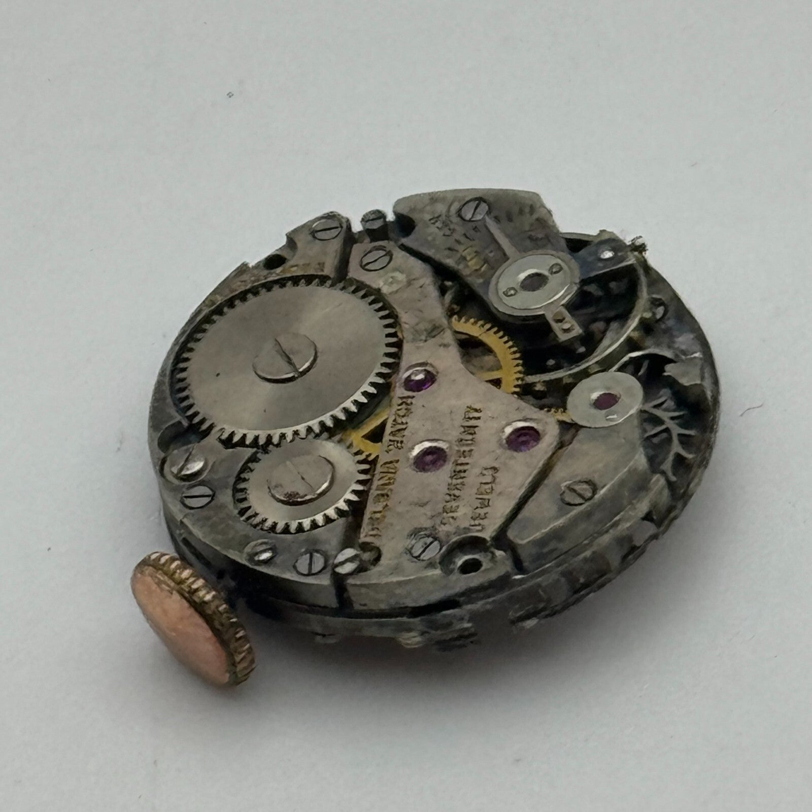 19.7mm Delbana AS A Schild Manual Wind 17 Jewels Swiss Watch Movement PARTS