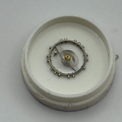 FHF 125 Balance Wheel Complete And Spring Watch Movement Parts NOS