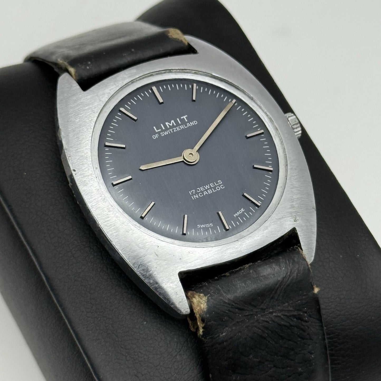 32mm Vintage Mens Limit FHF ST 69-21 Swiss Manual Wind Watch PARTS REPAIR