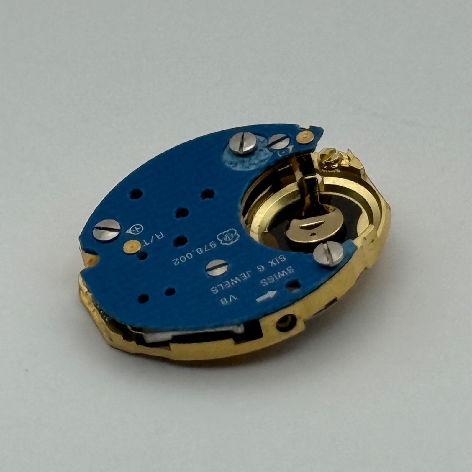 ETA 978.002 Quartz Watch Movement Incomplete Swiss Ladies Vintage Parts Repair