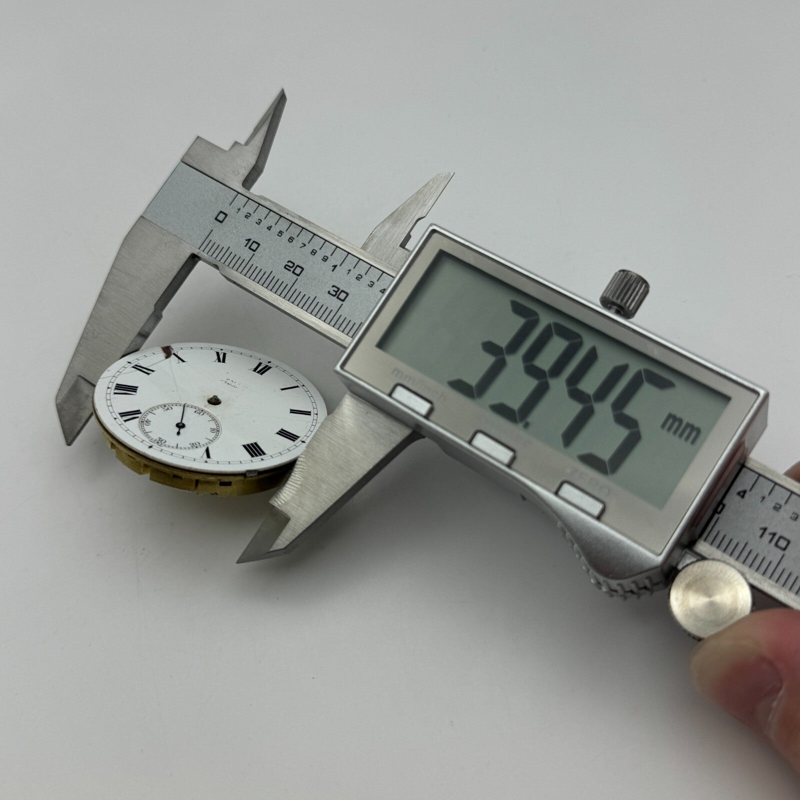 39.4mm Longines 18.80 High Grade Swiss Hunter Pocket Watch Movement PARTS