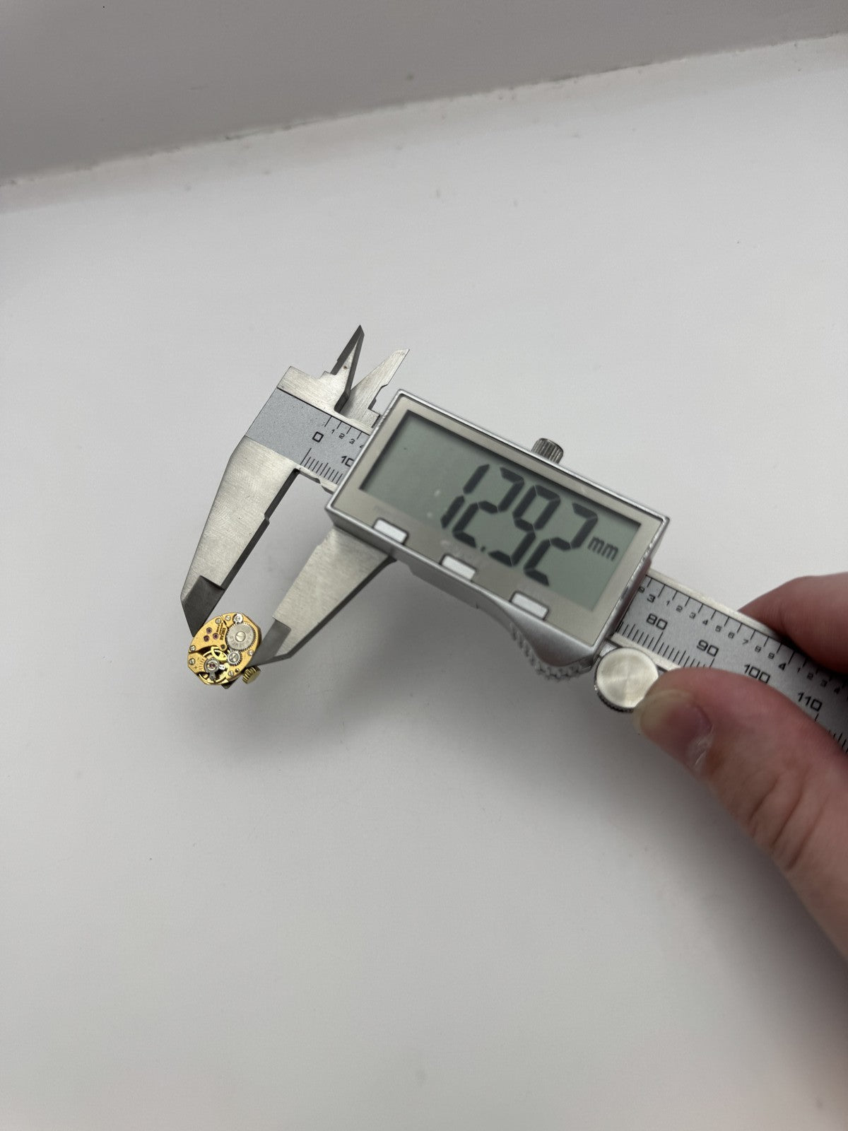 12.9mm Running Vintage Enicar Ultrasonic AR 678 Star Jewels Watch Movement PARTS