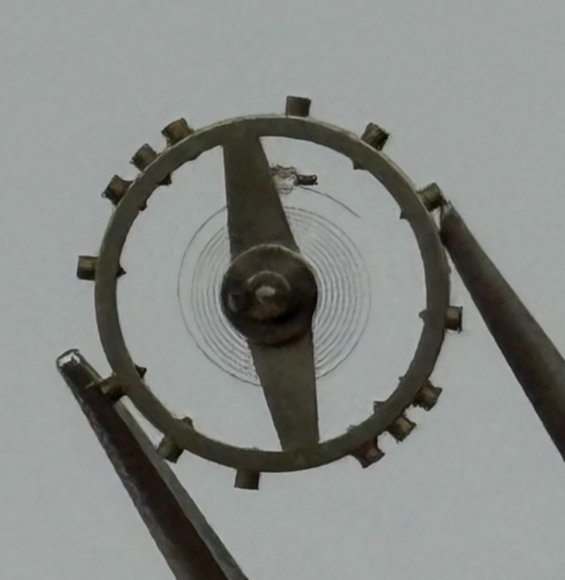 Peseux 150 Balance Complete 7¾''' Renata 278 Watch Movement Parts Vintage NOS