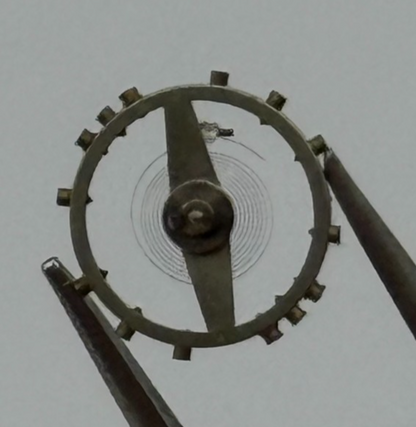 Peseux 150 Balance Complete 7¾''' Renata 278 Watch Movement Parts Vintage NOS