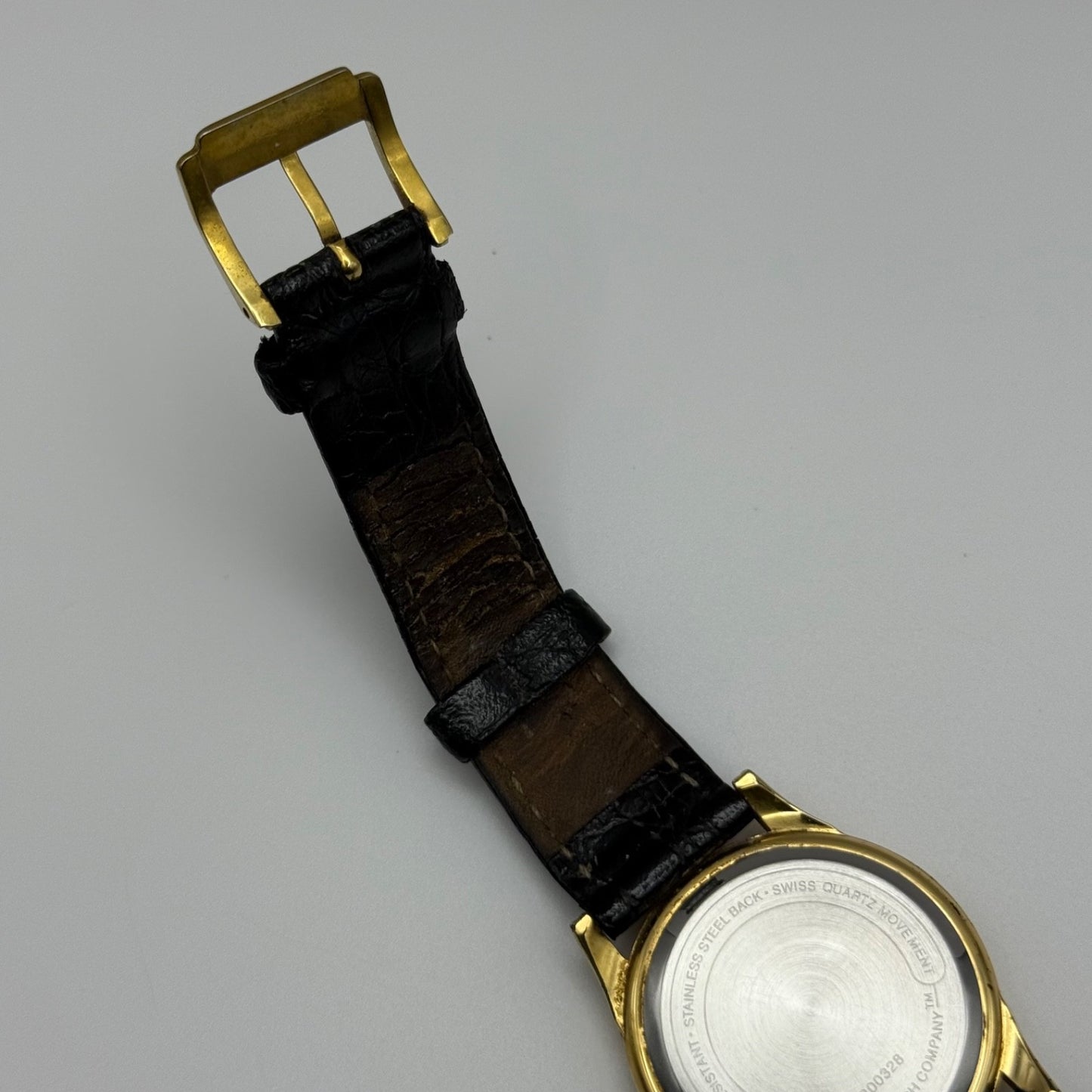 Working Esquire ESQ 300328 Date Swiss 33mm Quartz Watch New Battery Adjustable