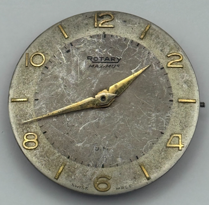 Rotary Maximus Revue 76 Good Balance Watch Movement Manual Wind Parts 26.9mm