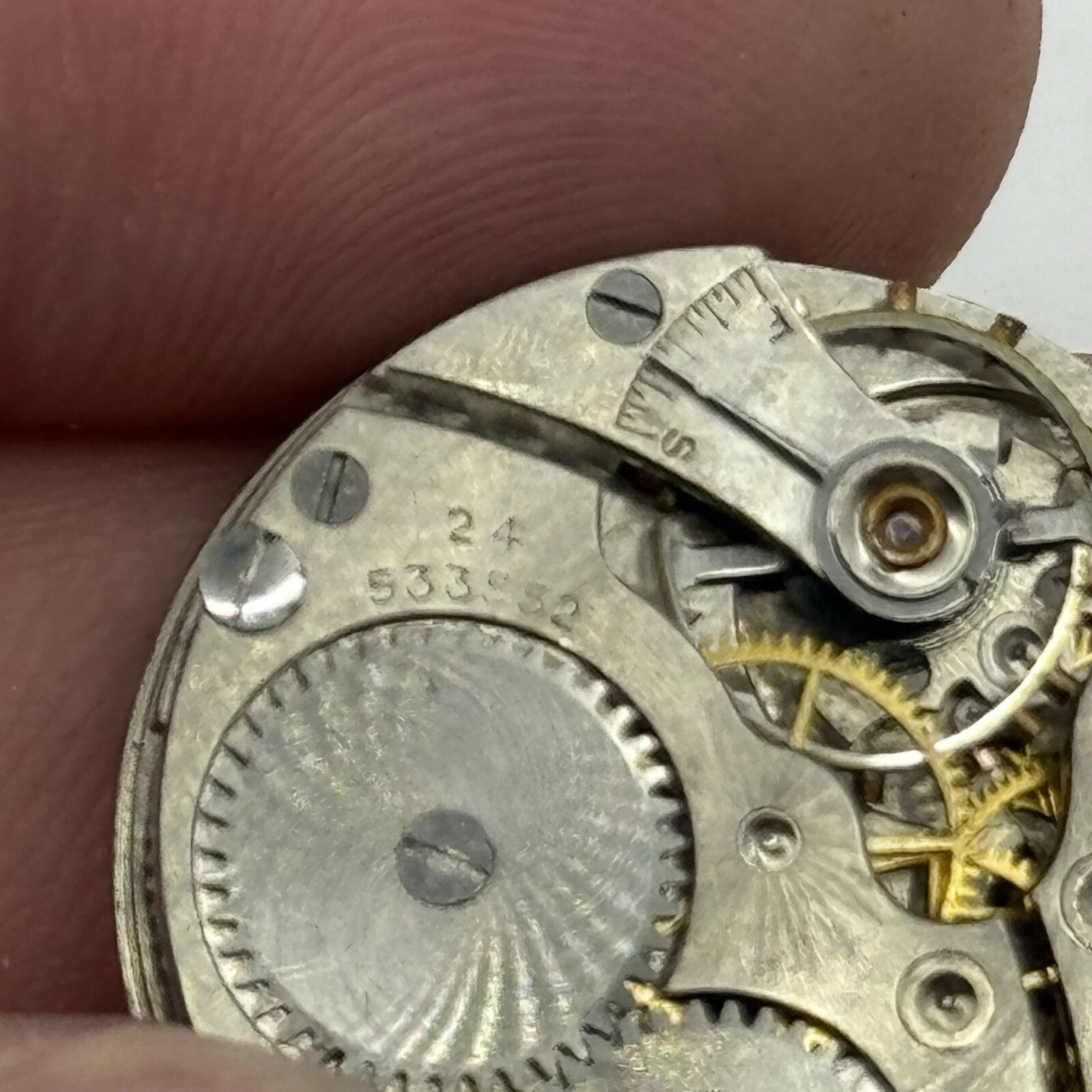 25.3mm Waltham USA Grade 561 Model 1898 Manual Wind Watch Movements PARTS REPAIR