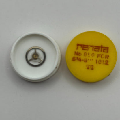 1612 Balance Wheel Complete And Spring 6¼–8’’’ 950 Watch Movement Parts NOS