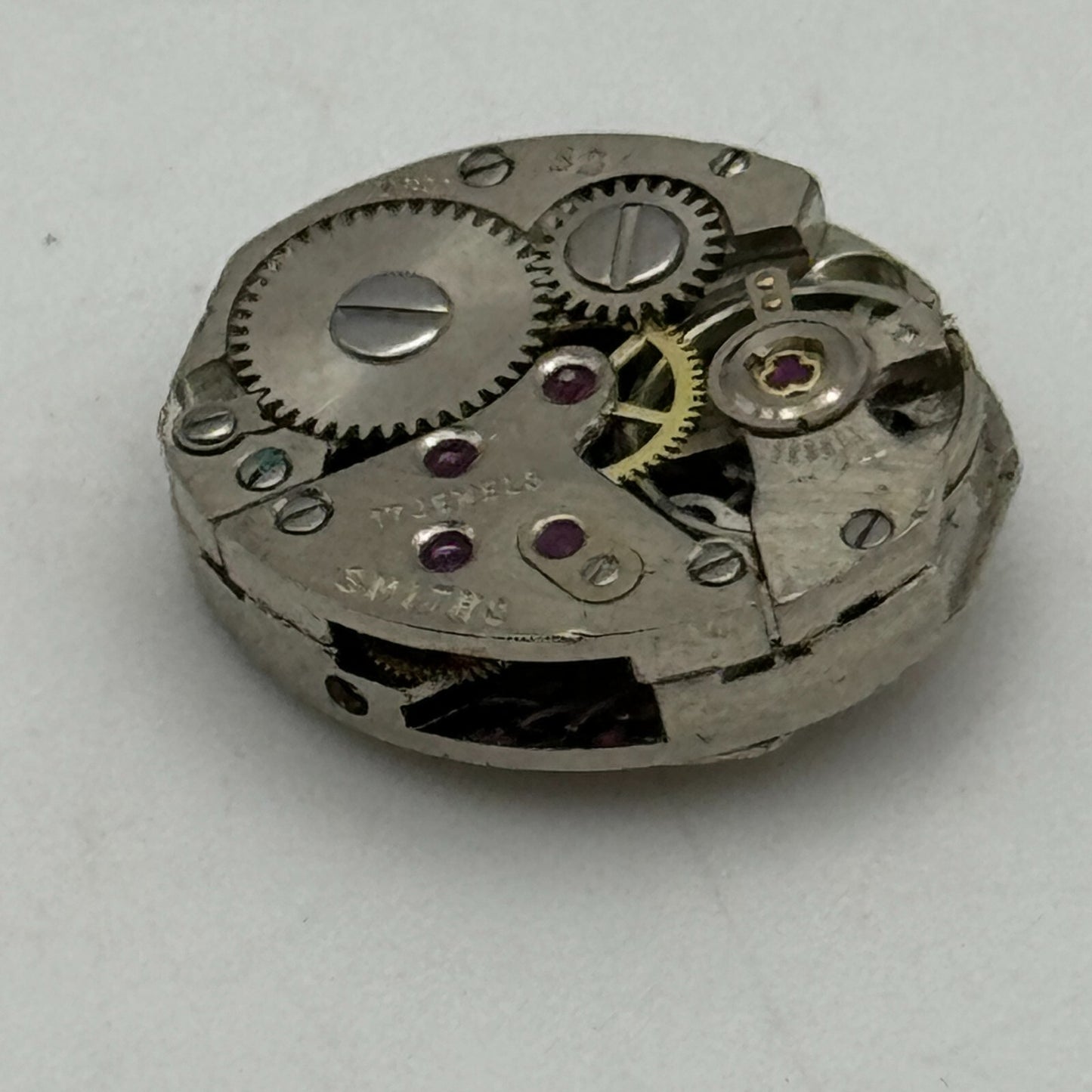 13mm Ladies Smiths AS 1012 A Schild Manual Wind Swiss Watch Movement PARTS