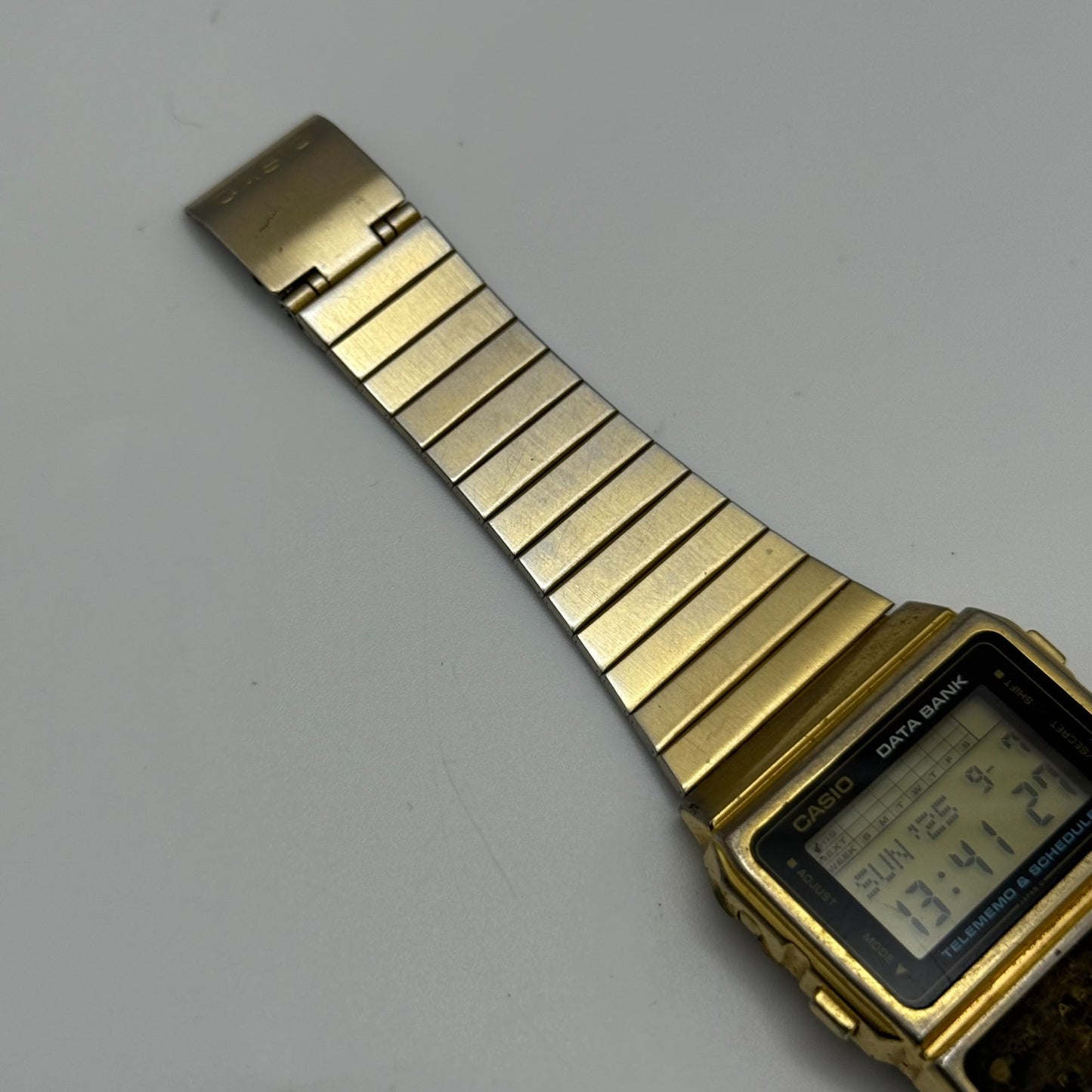 Casio Quartz Watch DBC-610 Data Bank Telememo Vintage 33mm Working Digital