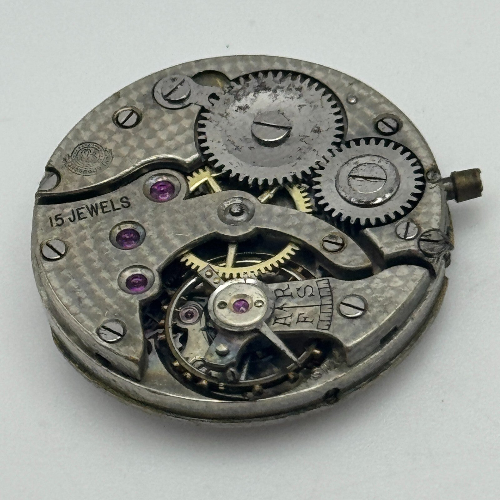 25mm Dreadnought 15 Jewels Swiss Trench Watch Movement Manual Wind PARTS SPARES