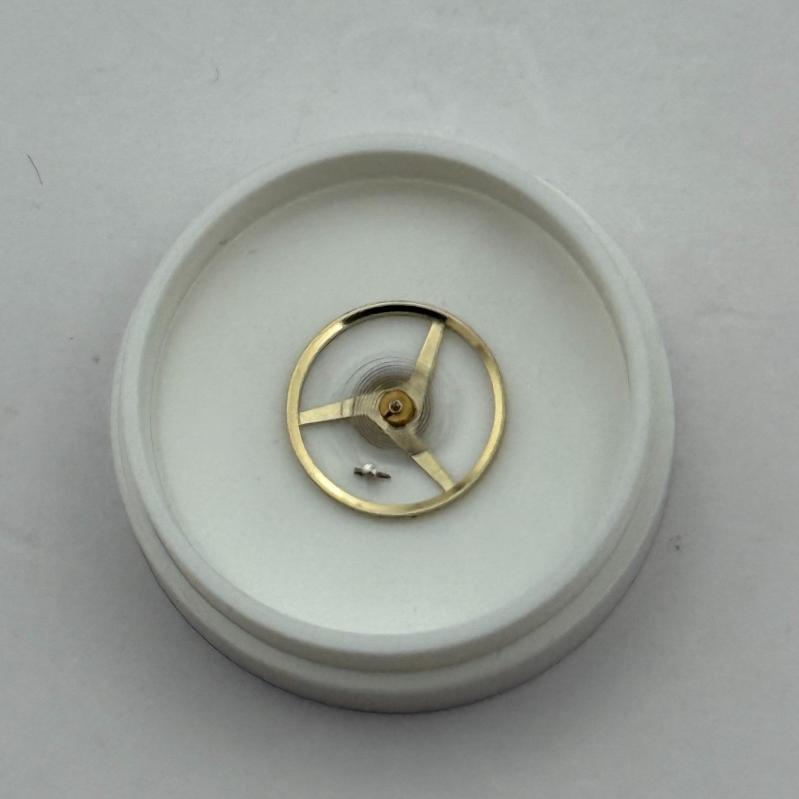 ETA 2487 Balance Wheel Complete And Spring  Ord + Inca 1269 M Watch Parts NOS