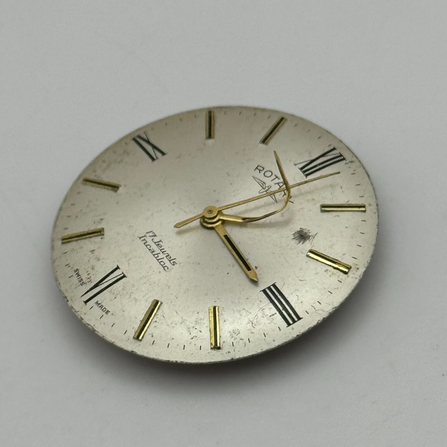 25.9mm Rotary AS 1900 / 01 Manual Wind Watch Movement Vintage Swiss PARTS SPARES