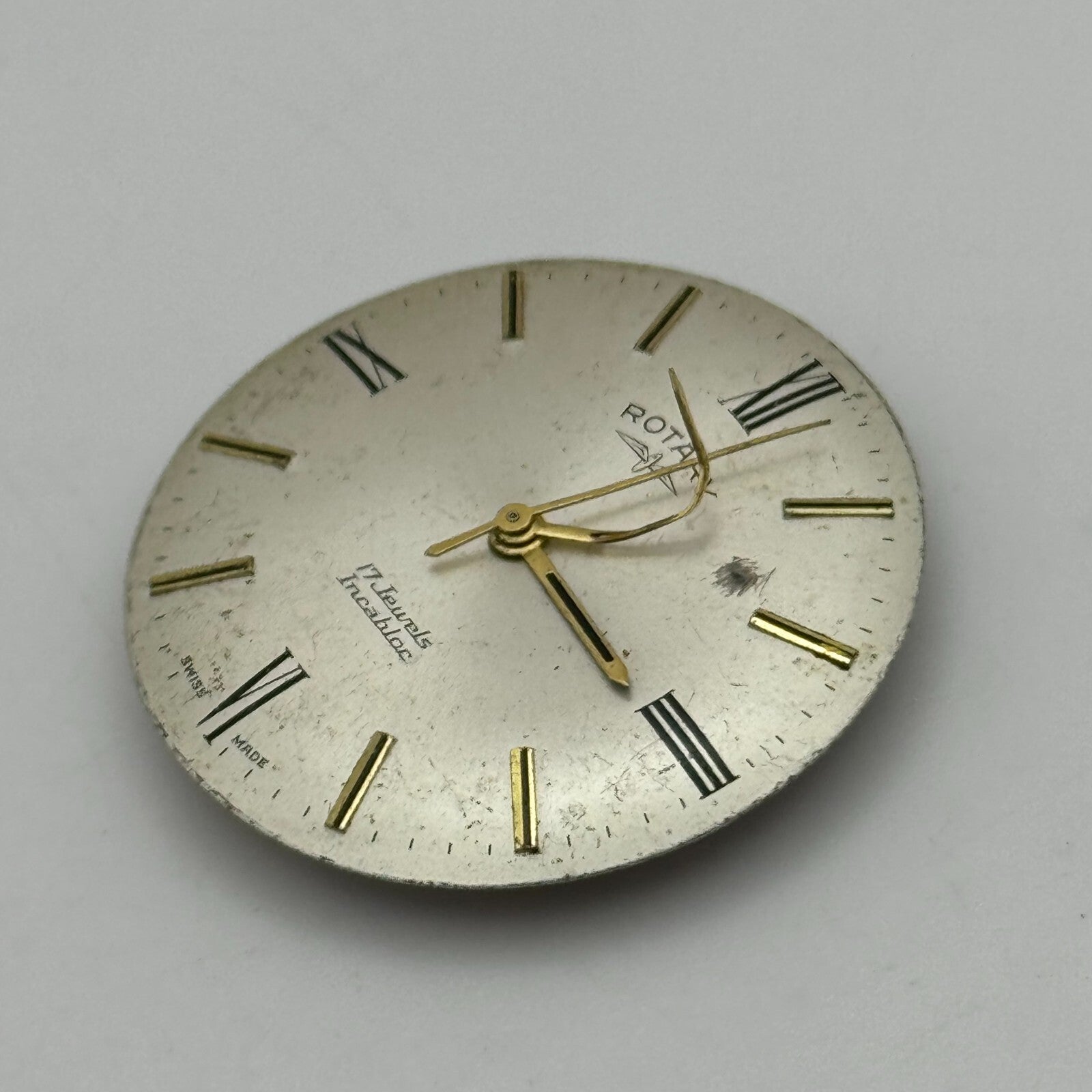 25.9mm Rotary AS 1900 / 01 Manual Wind Watch Movement Vintage Swiss PARTS SPARES