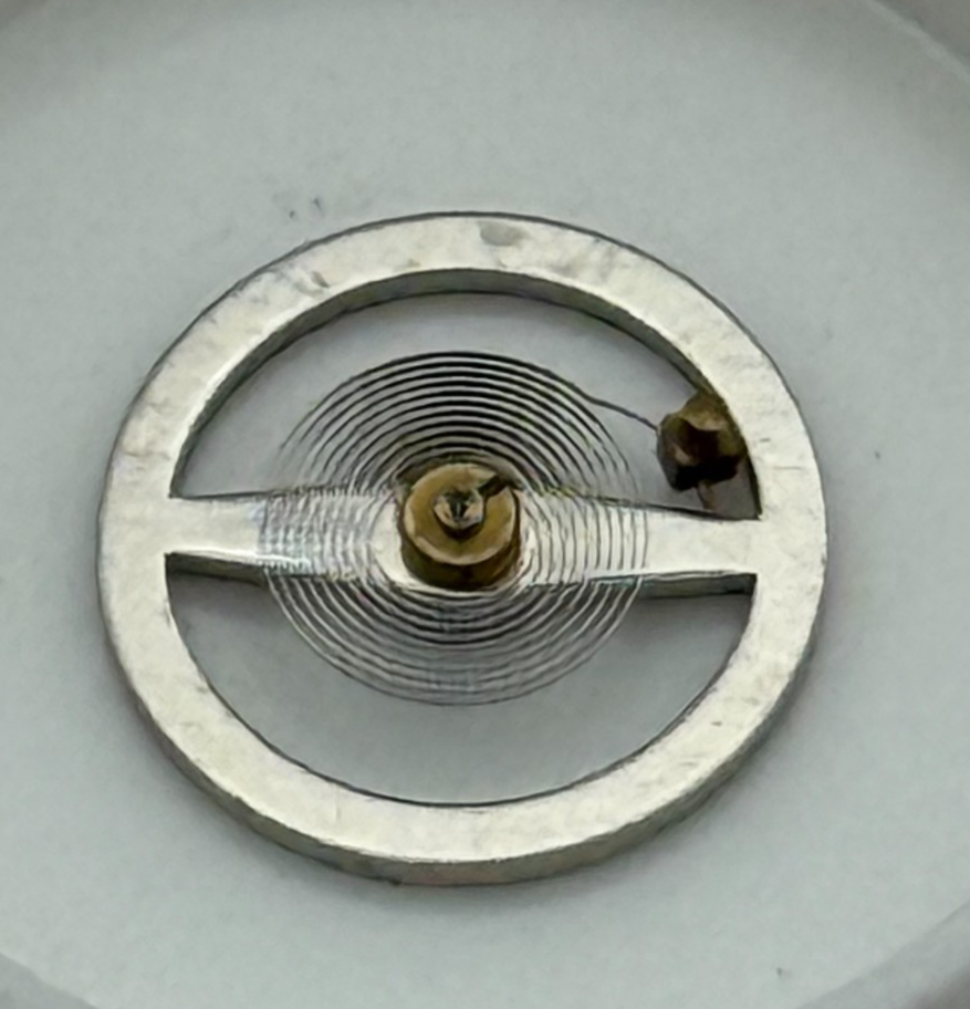 OC R7 Balance Wheel Complete And Spring 10½’’’ a dgt 1534 Watch Movement Parts