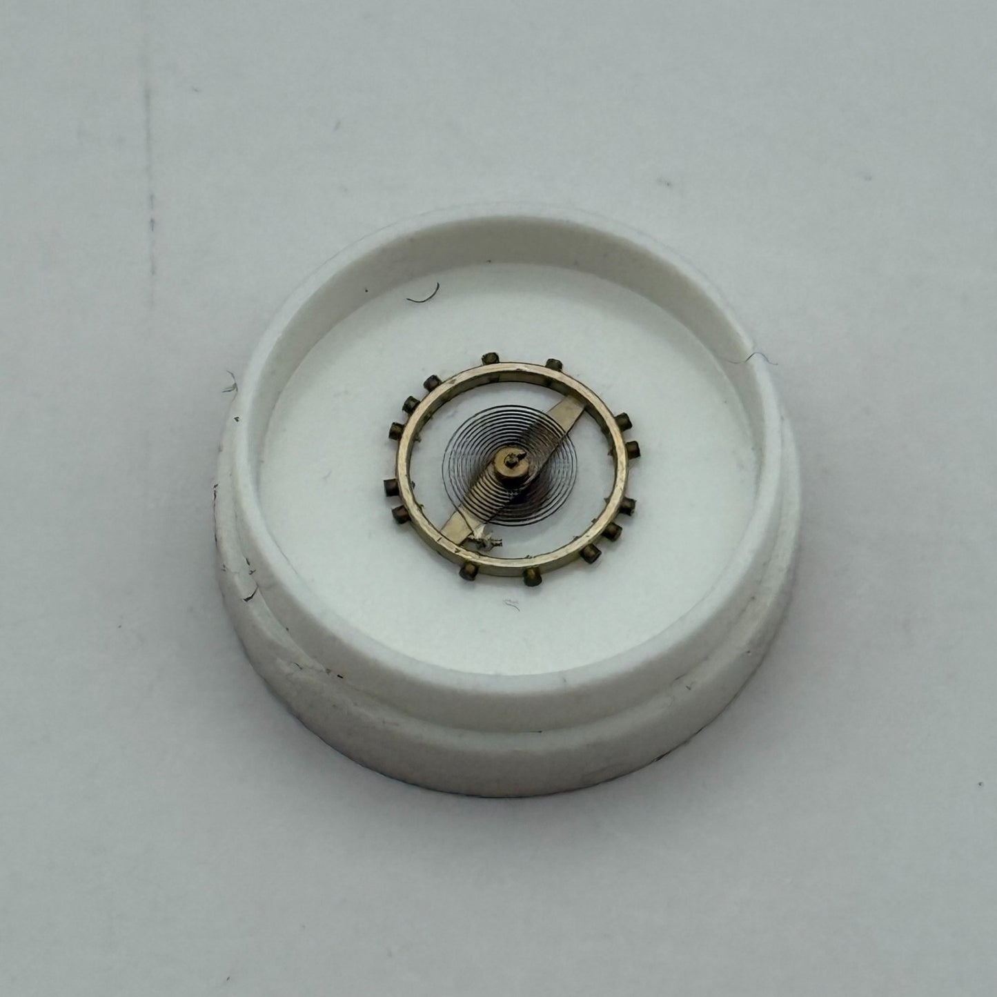 AS 970 Balance Wheel Complete And Spring 8 3/4''' 27 M Watch Movement Parts NOS