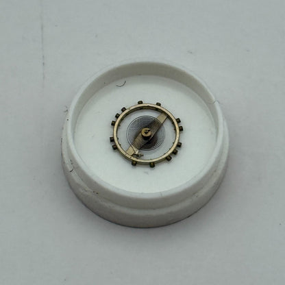 AS 970 Balance Wheel Complete And Spring 8 3/4''' 27 M Watch Movement Parts NOS