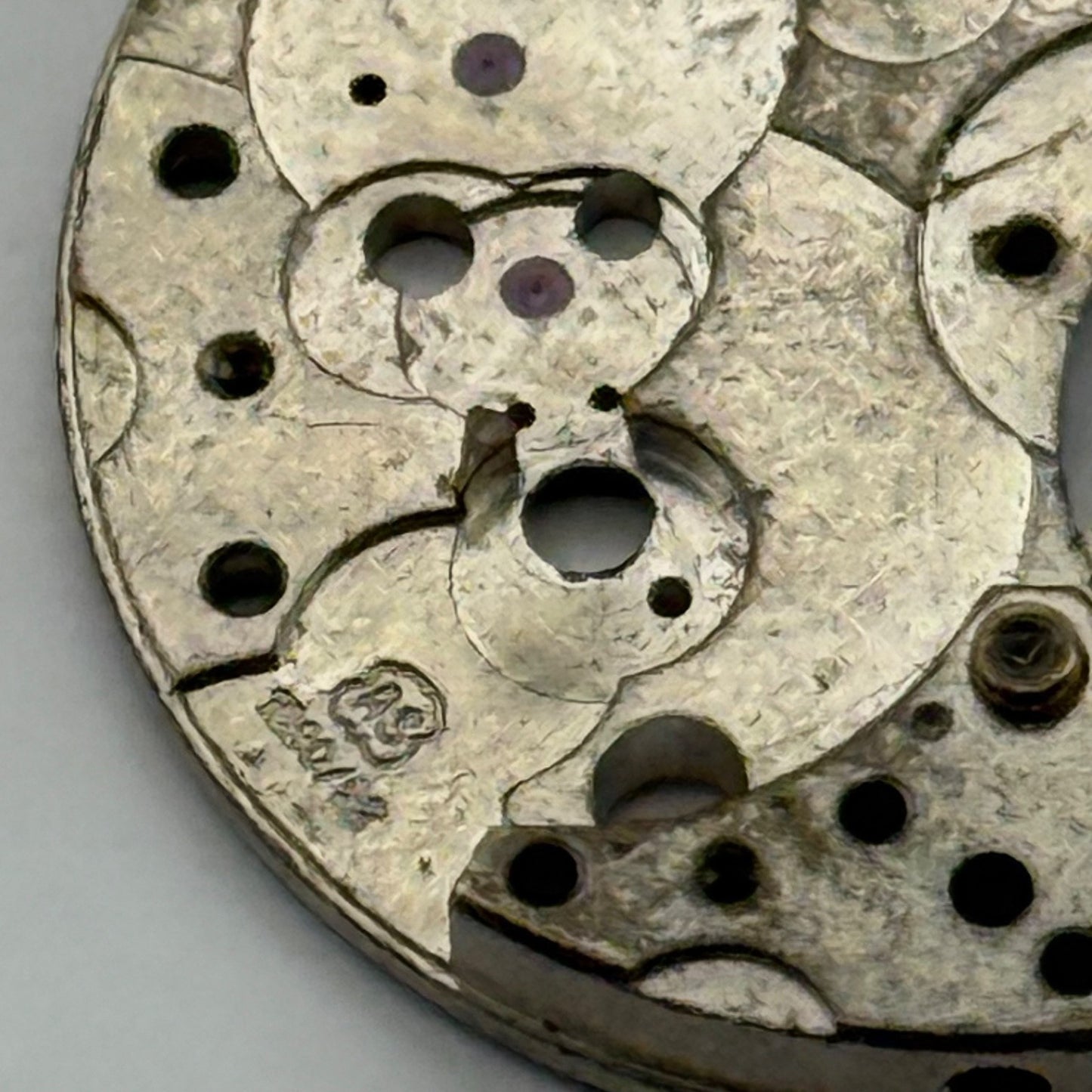 AS 1690/92 Watch Movement Manual Wind Vintage Swiss Incomplete Parts 23.6mm