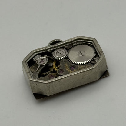 13.1mm Vintage Gruen Guild 15 Jewels Manual Wind Watch Movement PARTS REPAIR