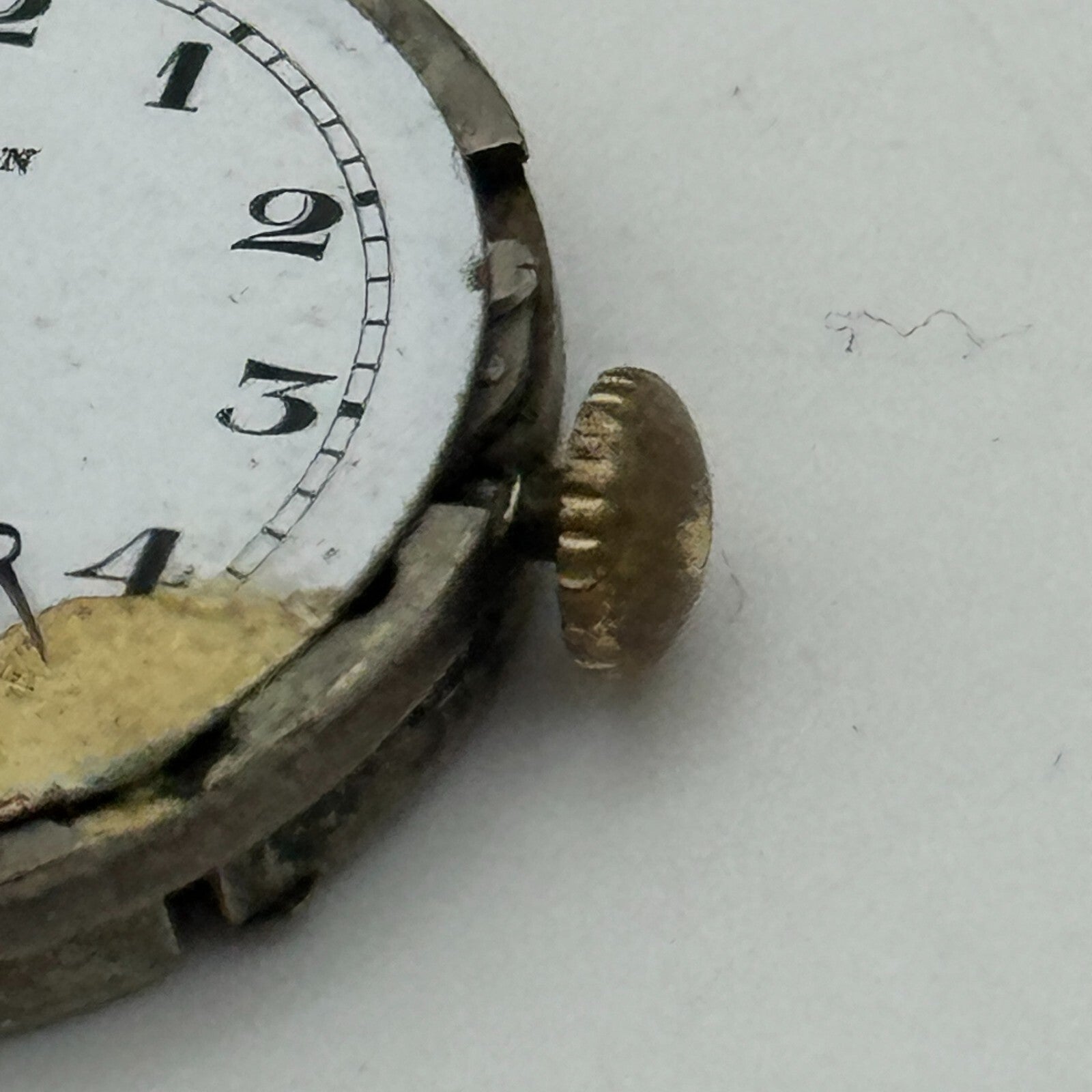 22mm Buren Grand Prix 0828 Trench Watch Movement Manual Wind Swiss PARTS SPARES