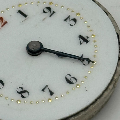 25mm Good Balance Swiss Trench Watch Movement Manual Wind PARTS SPARES