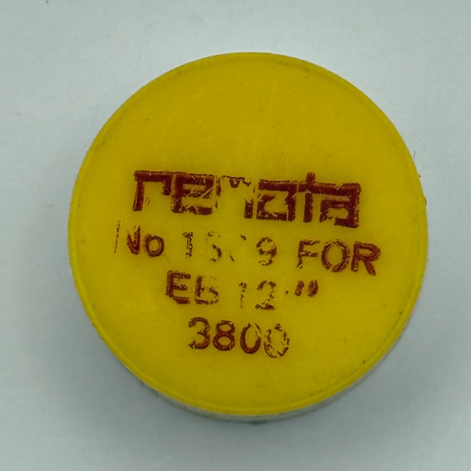 EB 8800 Balance Wheel Complete And Spring 12’’’ 1309 Watch Movement Parts NOS