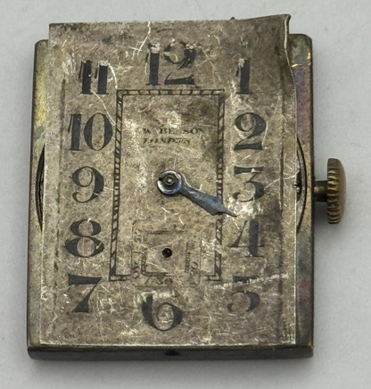 20.9mm Running Cyma Ref 836 J W Benson Manual Wind Swiss Watch Movement PARTS