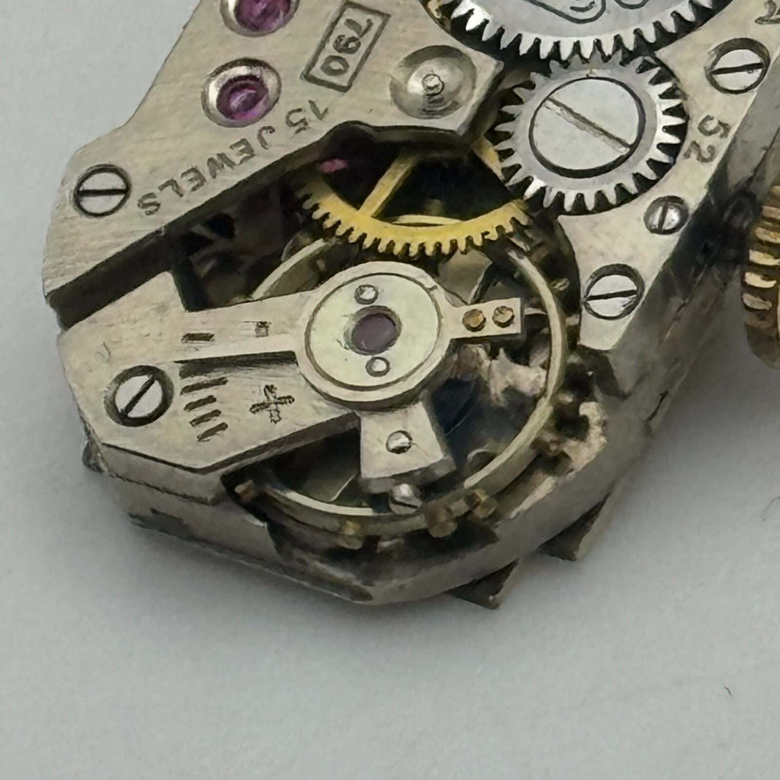 12.6mm Ladies Rotary AS 1051 Manual Wind Watch Movement Swiss Made Vintage PARTS