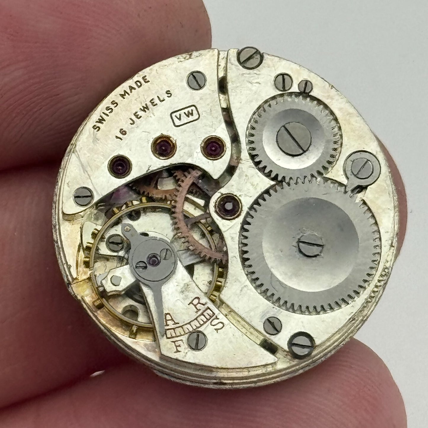 25.3mm Vertex Revue VW High Grade Manual Wind Swiss Watch Movement PARTS SPARES