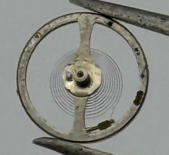 Oris 280 410 Balance Wheel Complete And Spring 330 M Watch Movement Parts NOS