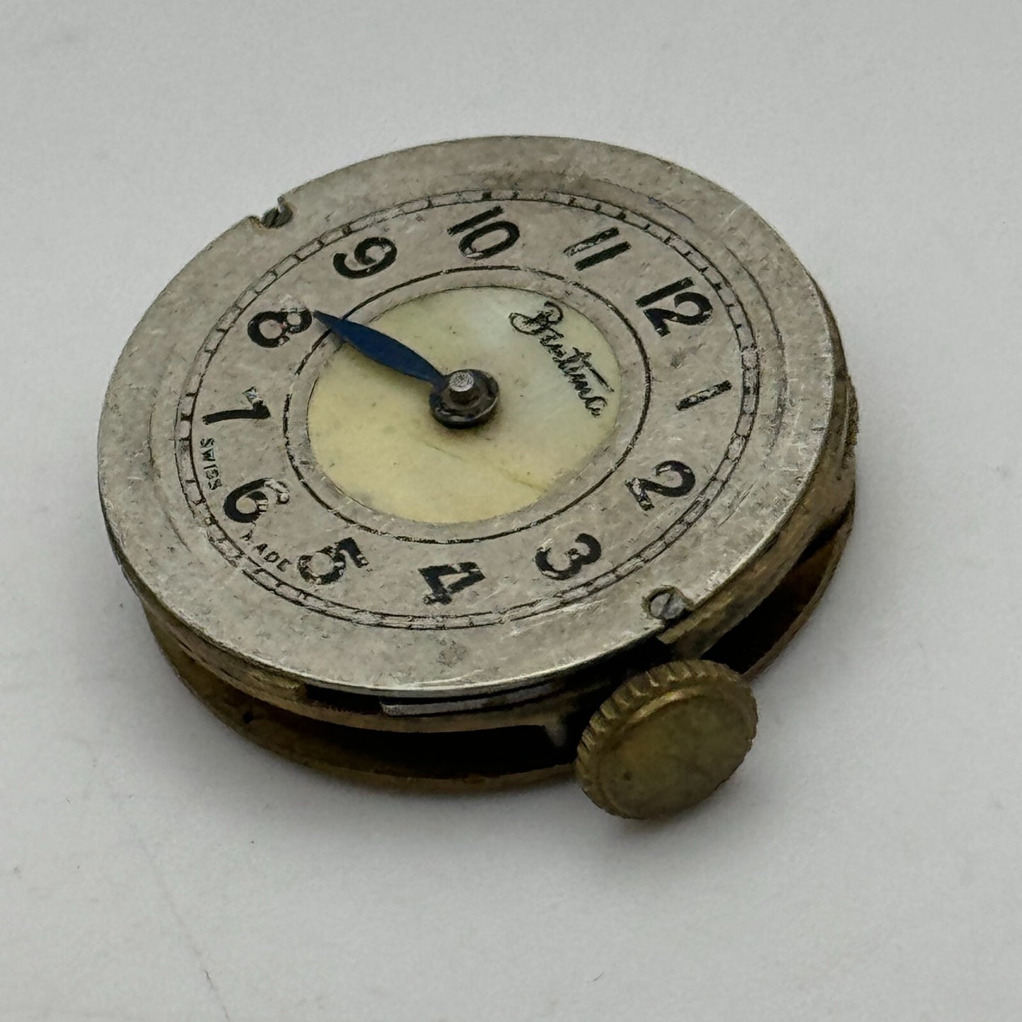 23.7mm Oris Cal 158 Bentima Mother Of Pearl Manual Wind Swiss Watch Movement