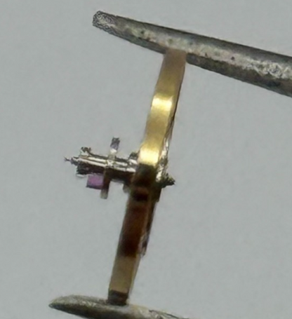 BFG 927 Balance Wheel Complete And Spring 6¾-8’’’ 1512 M Watch Movement Parts 