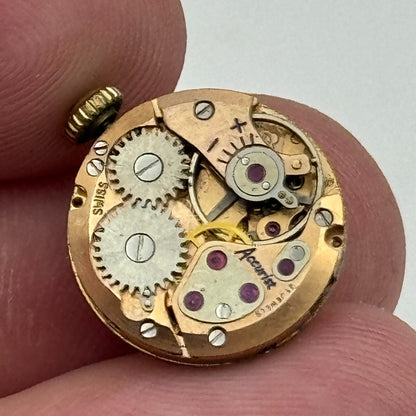 15.5mm ETA 2412 Accurist Manual Wind Ladies Watch Movement Swiss Vintage PARTS