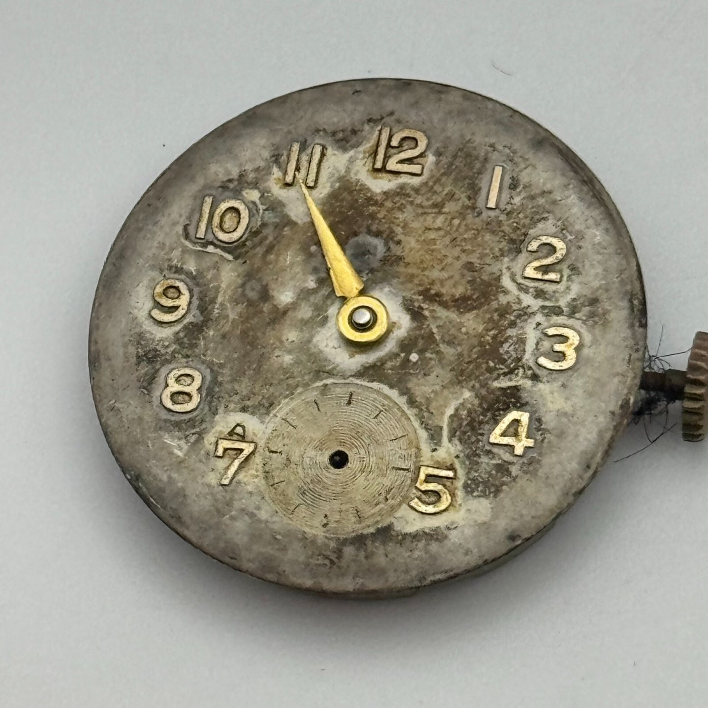 23.6mm AS 1123 1124 Manual Wind 15 Jewels Watch Movement Swiss Vintage PARTS