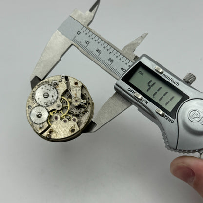 43.1mm Cyma Ref 998.a 15 Jewels Vintage Swiss Pocket Watch Movement PARTS SPARES