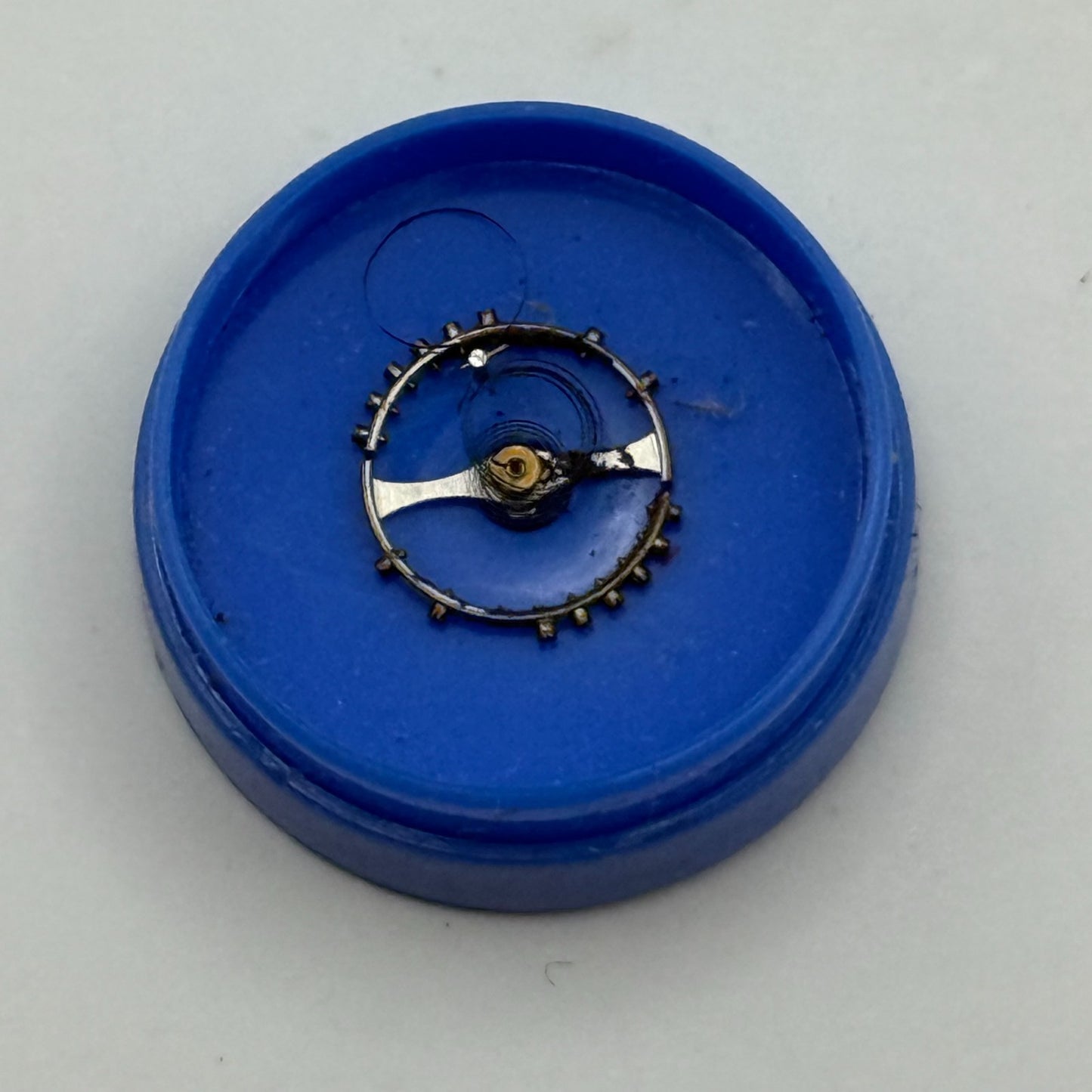 Cyma 814 Balance Complete 8 3/4''' Renata 98 M Watch Movement Parts DAMAGED