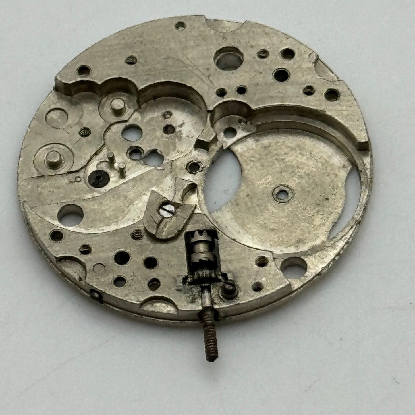 25.9mm Men's Felsa F 465 Partial Manual Wind Watch Movement Vintage Swiss PARTS