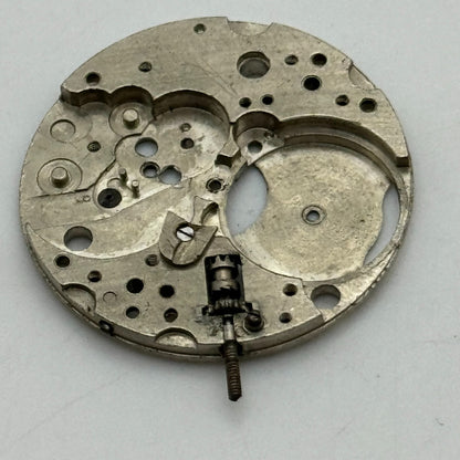25.9mm Men's Felsa F 465 Partial Manual Wind Watch Movement Vintage Swiss PARTS