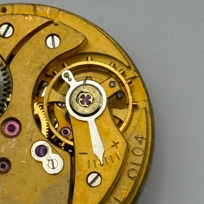 Smiths Imperial 5911 Cal 0104 Watch Movement Manual Wind Vintage Parts 26.9mm