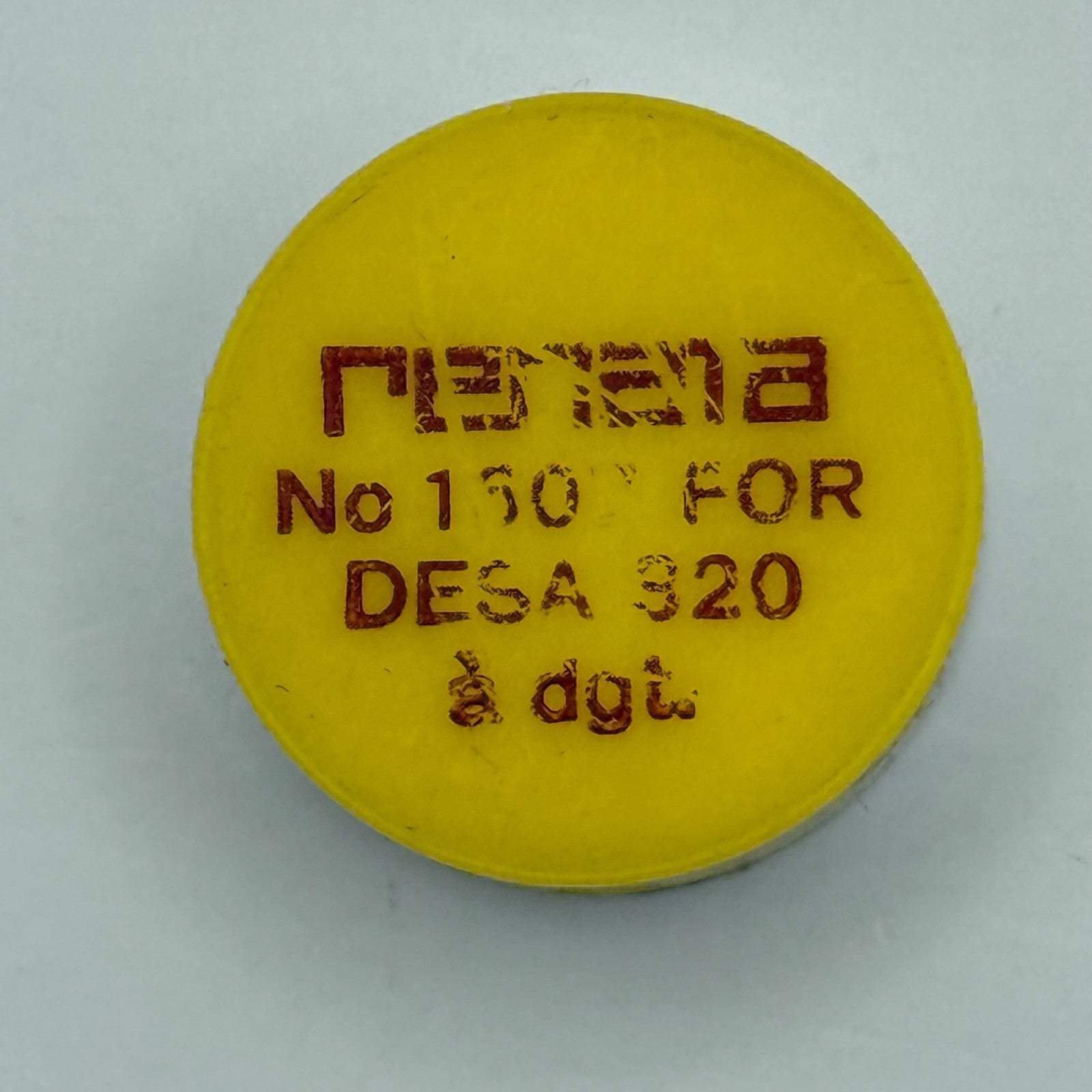 Desa 320 Balance Wheel Complete And Spring 1607 Watch Movement Parts NOS