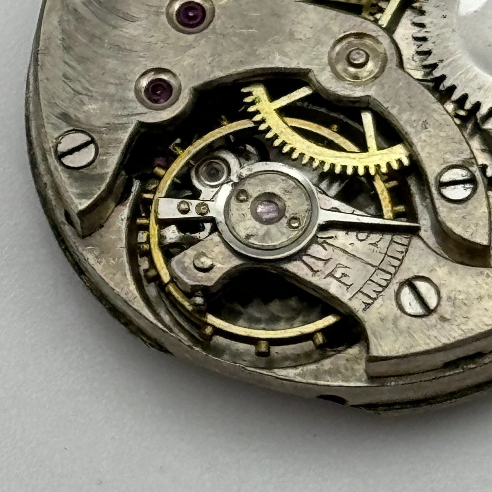 25mm Dreadnought Balance Ok Trench Watch Movement 15 Jewels Vintage Swiss PARTS